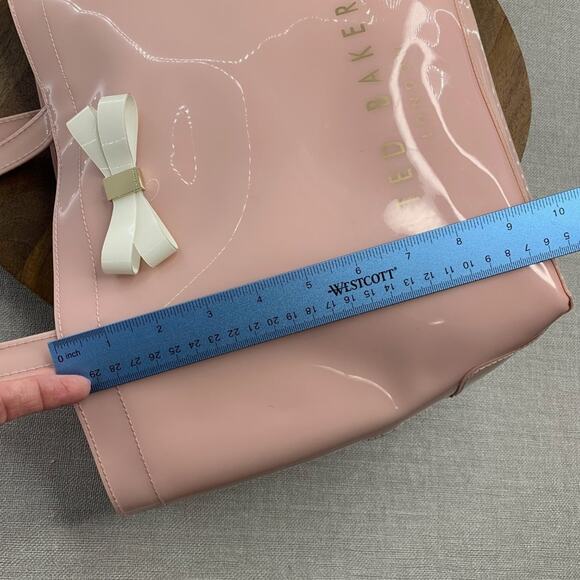TED BAKER Alacon Shopper Bag in Pale Pink Tote Barbiecore Spring - Picture 12 of 15